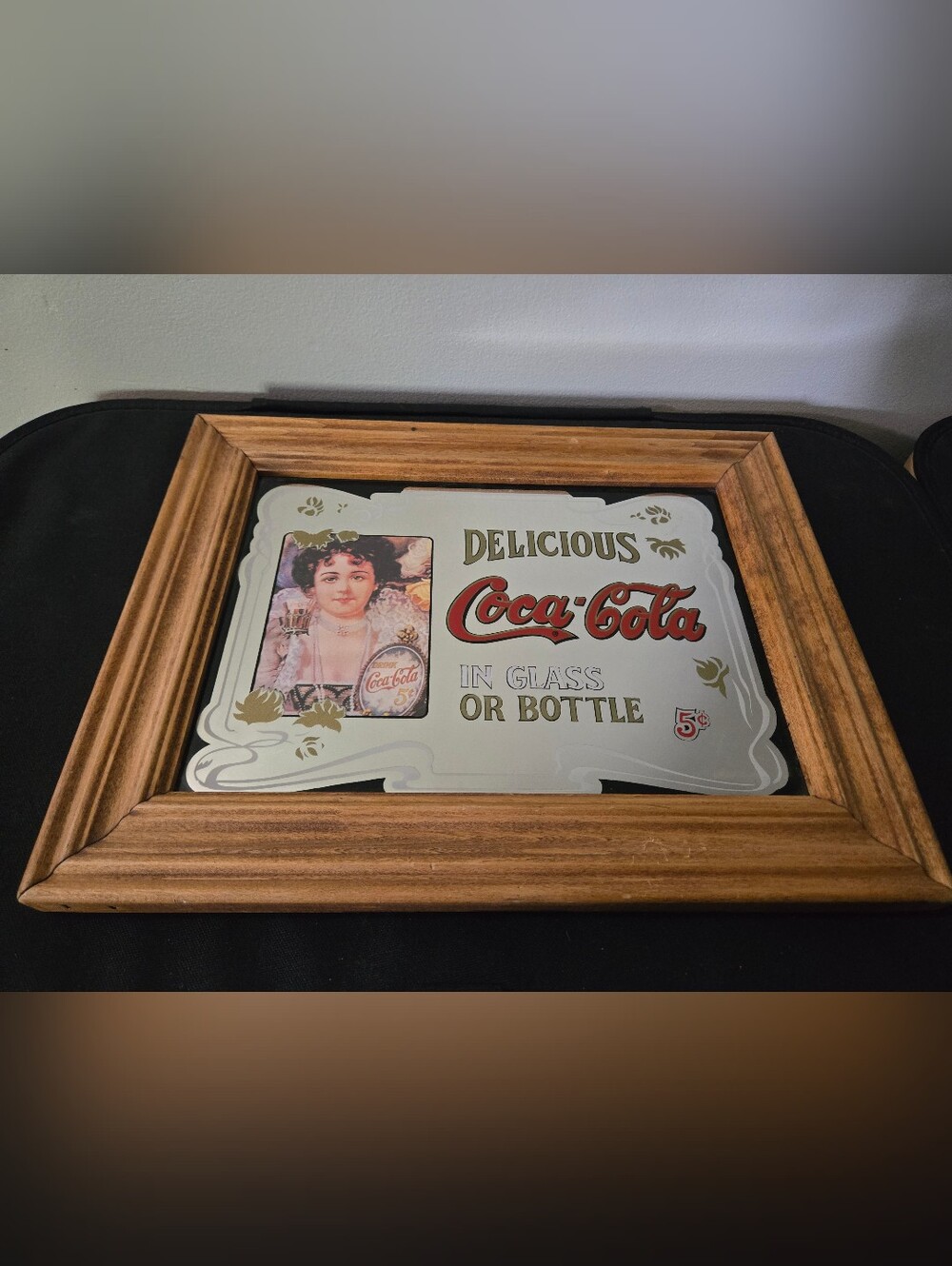 Coca Cola Vintage Style Decorative Mirror Wall Sign